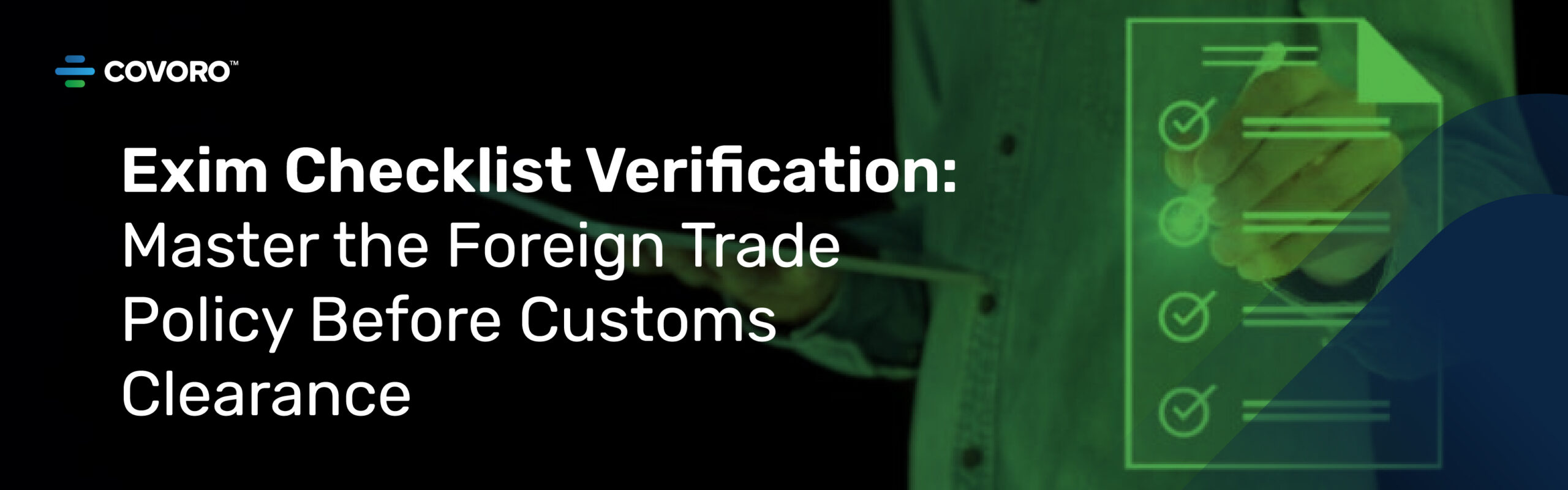 EXIM Checklist verification