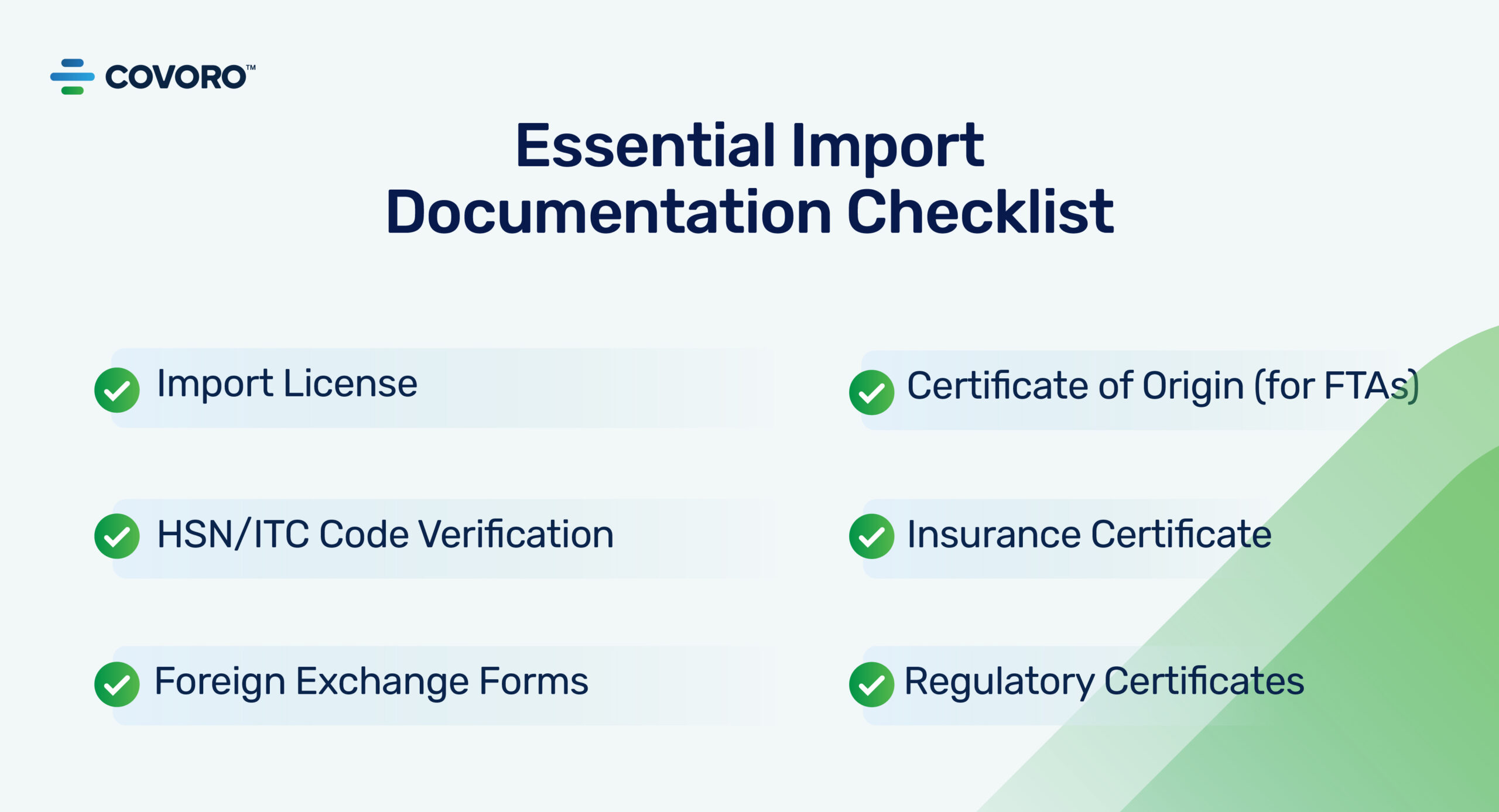Essential Import Documentation Checklist Essential Import Documentation Checklist