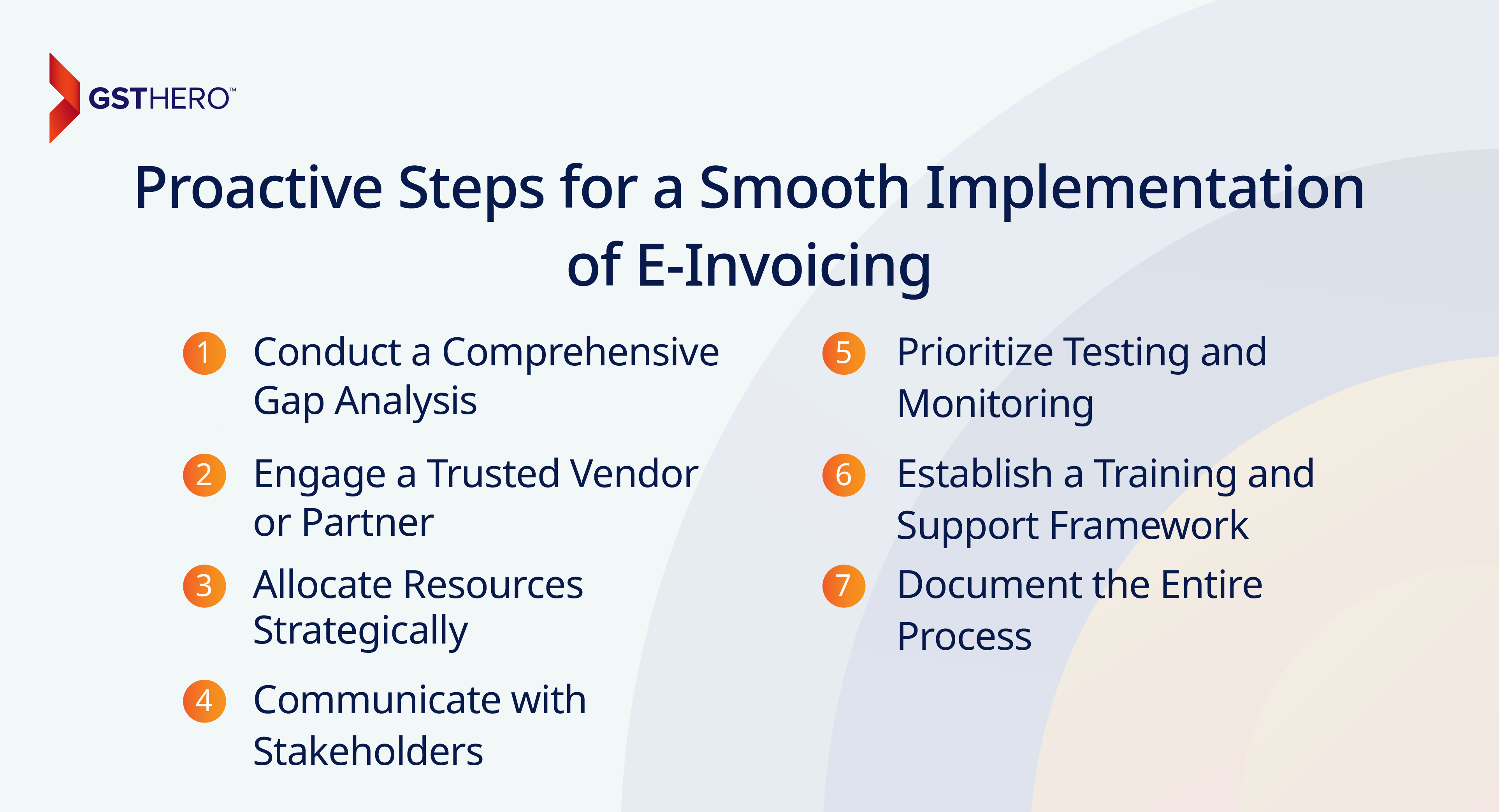 Smooth Implementation of E-Invoicing