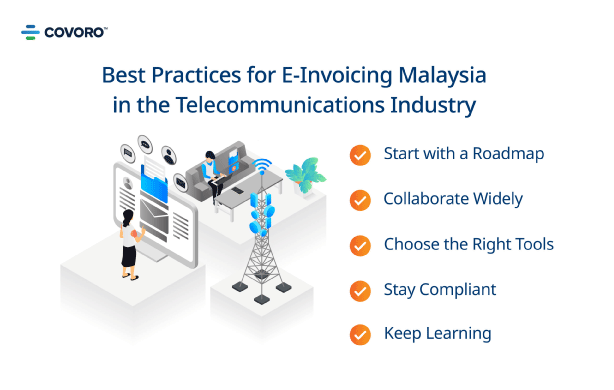 Best Practices for e-invoicing malaysia in telecommunication industry