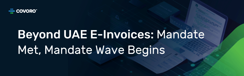 UAE E-Invoice Mandate