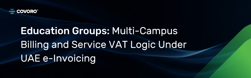 Education Groups VAt Logic