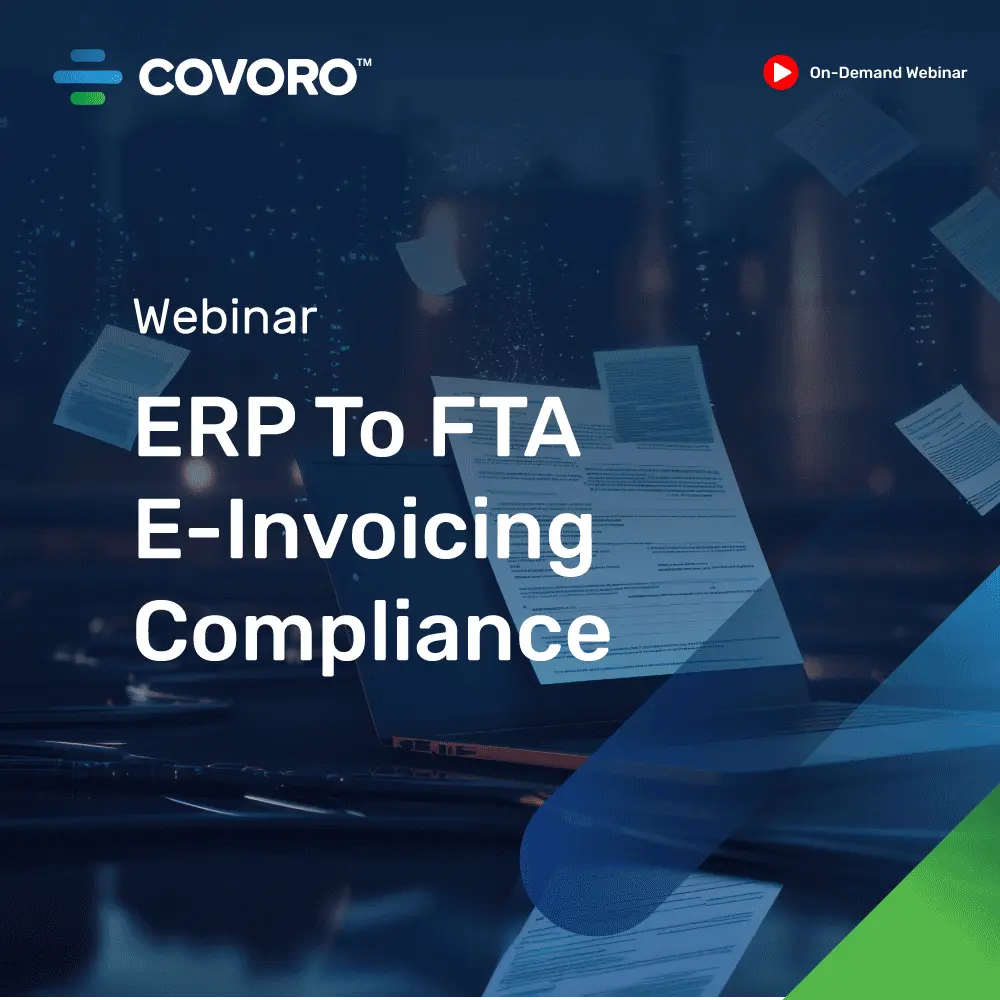 ERP To FTA E-Invoicing Compliance Webinar