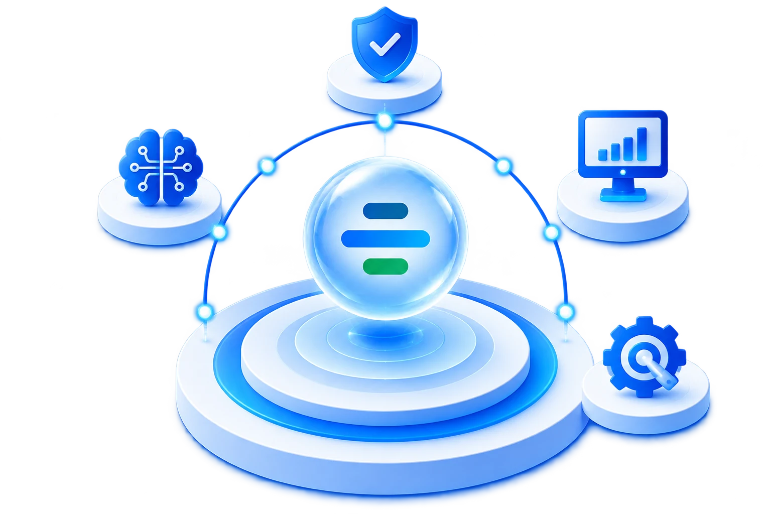 Beyond Features COVORO Agentic AI CFO operating platform dashboard mockup